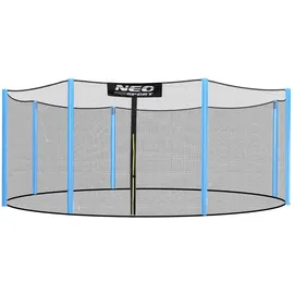 OEM Trampolin 366 x 374 cm inkl. Sicherheitsnetz Schwarz
