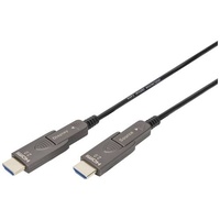 Digitus HDMI Anschlusskabel HDMI-A Stecker 10m Schwarz AK-330127-100-S doppelt geschirmt, dreifach g