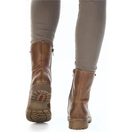 Rieker Schnürstiefel in braun - Gr.: 40