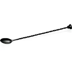 WAS Germany - Barlöffel, 28 cm, mit PVD Beschichtung, schwarz,  Chromnickelstahl