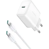 Joyroom power charger JR-TCF24 with C-C cable 30W 1m
