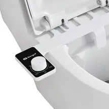 IBERGRIF Ultra-Slim Bidet Aufsatz Schwarz
