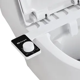 IBERGRIF Ultra-Slim Bidet Aufsatz Schwarz