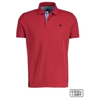 LERROS Poloshirt für Herren in *Cool & Dry* Piquéqualität - Rose Hip Red - M