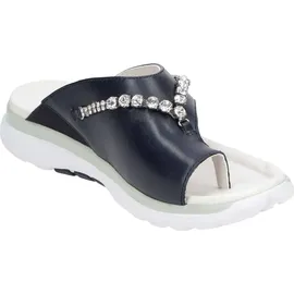 Gabor Pantolette blau 40