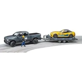 Bruder 02504 RAM 2500 Power Wagon und Bruder Roadster Racing Team