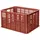 Basil Crate Fahrradkorb rot