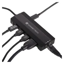 Sonnet Technologies Echo 6 USB-C Multi Hub Dockingstation - schwarz