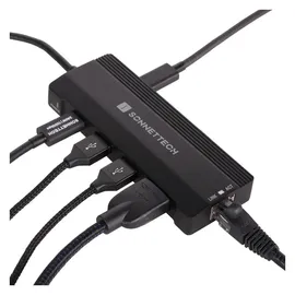 Sonnet Technologies Echo 6 USB-C Multi Hub Dockingstation - schwarz