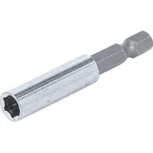 BGS Magnetischer Bithalter Abtrieb Außensechskant 6,3 mm (1/4") 60 mm
