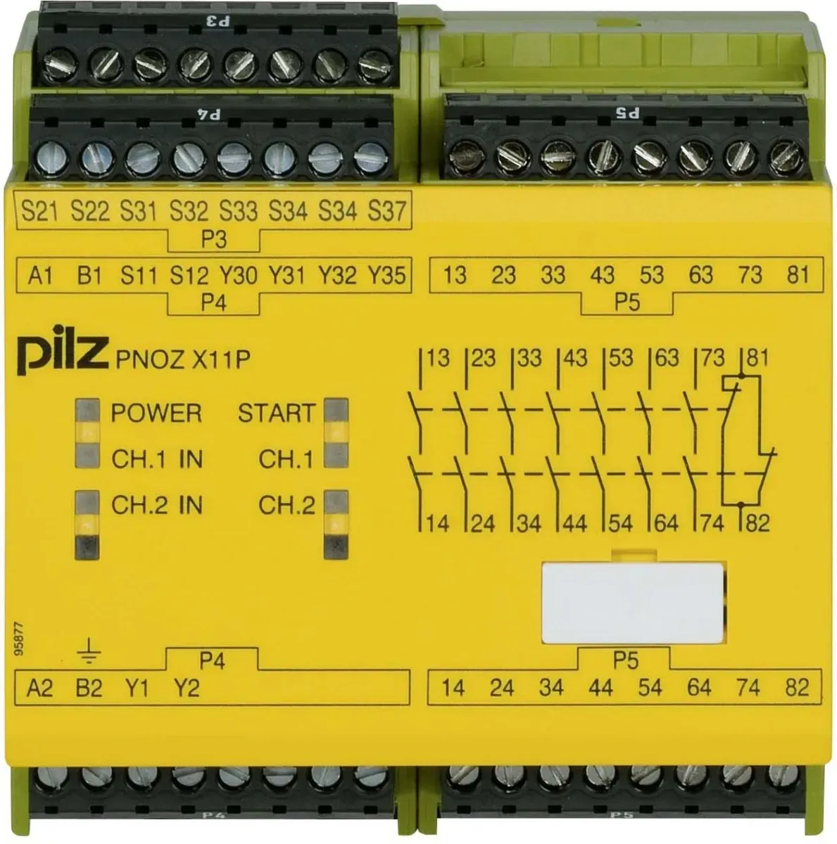 Pilz Not-Aus-Schaltgerät PNOZ X11P #777086