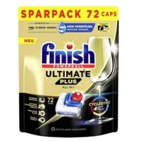 FINISH Spülmaschinentabs Calgonit Ultimate Plus, Powerball, All in 1, Sparpack, 72 Tabs