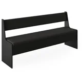 Vicco Esszimmer-Bank Roman, Schwarz, 166.6 x 41.5 cm