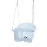 Hörby Bruk 4020 Babyschaukel (Schaukel/Kinderschaukel/Kunststoffschaukel) hellblau, Kunststoff, max. 20kg, Blau