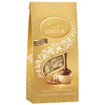 Lindt Lindor Kugeln Golden Caramel Weiße Schokolade 137 g
