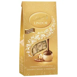 Lindt Lindor Kugeln Golden Caramel Weiße Schokolade 137 g