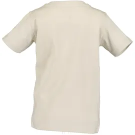 blue seven T-Shirt BLUE SEVEN, Jungen, Gr. 128, kiesel, Single Jersey, Obermaterial: 100% Baumwolle, bedruckt, unifarben, Basic normal, Rundhals, Shirts T-Shirt, Basic-Passform, mit Druckapplikation, unifarben oder bedruckt