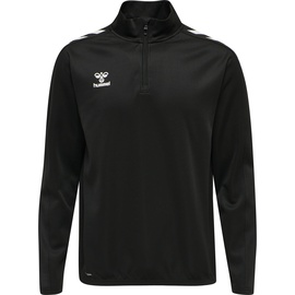 hummel Hmlcore Xk Half Zip Sweat Unisex Erwachsene Multisport Sweatshirt Mit Kurzem Reißverschluss Mit Beecool Technologie