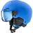 Jr. Visor 54-58 cm Blue Puzzle Matt