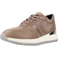 GEOX Damen D DESYA A Sneaker, DK Taupe, 40 EU