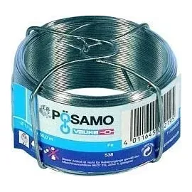 Pösamo Draht auf Spule galZn 0,9mmx50m