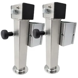 PRO PLUS Anhängerstützen 2x höhenverstellbar 410–655 mm 1300 kg