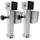 PRO PLUS Anhängerstützen 2x höhenverstellbar 410–655 mm 1300 kg