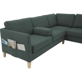 Atlantic Home Collection Ecksofa mit Ottomane, rechts