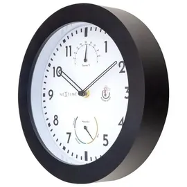 Nextime Außenwanduhr Daisy Ø 25,5 cm