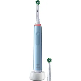 Oral-B Pro 3 3000 CrossAction blau + Aufsteckbürste