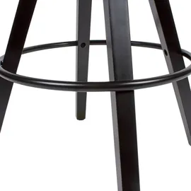 Möbel Boss Barhocker 2er-Set 44 x 113 x 39 cm Schwarz