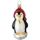 Inges Glas INGE-GLAS® Christbaumschmuck Weihnachts-Pinguin