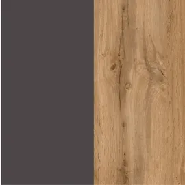 Held Waschbeckenunterschrank, Varese B: 85 cm, Grau/Eiche Wotan,