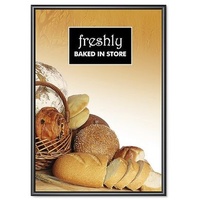 Showdown Displays Klapprahmen 25 mm - 70x100cm - schwarz,