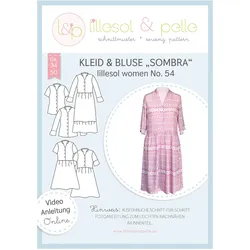 Lillesol Women Papierschnittmuster No. 54 Kleid/Bluse Sombra