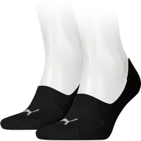 Puma Füsslinge mit Logo 2er Pack Schwarz 39-42
