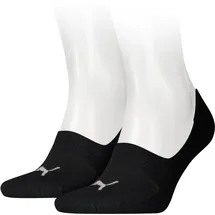 Puma Füsslinge mit Logo 2er Pack Schwarz 39-42