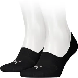 Puma Füsslinge mit Logo 2er Pack Schwarz 39-42