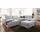 sit&more Wohnlandschaft SIT & MORE "Santorini U-Form", silber, B:340cm H:82cm T:224cm, Luxus-Microfaser ALTARA NUBUCK (100% Polyester) / Struktur (100% Polyester);Flachgewebe (100% Polyester) / Struktur (100% Polyester), Sofas, Wohnlandschaft, mit Federkern und