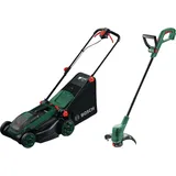 Bosch Rotak 18V2-38 (ohne Akku) + Bosch Easygrasscut 18 (ohne Akku)