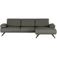 SOHO Ecksofa  Gemma , grau , Maße (cm): B: 282 H: 84 T: 166.0