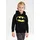 LOGOSHIRT Kapuzensweatshirt Batman-Logo schwarz 92/98
