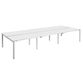 Paperflow Doppelschreibtisch weiß