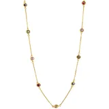 Celesta Kette mit Anhänger Gelbgold