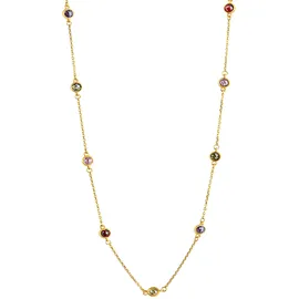 Celesta Kette mit Anhänger Gelbgold