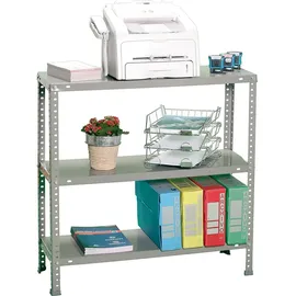 Simon Rack Metallregal 100 x 80 x 30 cm Grau