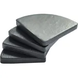 Vivanno Blumenkübel Untersetzer 7 x 7 cm grau