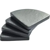 Vivanno Blumenkübel Untersetzer 7 x 7 cm grau