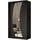 masseno Schwebetürenschrank VOCE 120 x 216 x 61 cm Schwarz