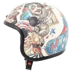 DMD Vintage Circus Open Face Helm L